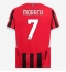 Maillot de football Réplique AC Milan Alvaro Morata #7 Domicile 2024-25 Manche Courte