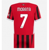 Maillot de football Réplique AC Milan Alvaro Morata #7 Domicile Femme 2024-25 Manche Courte