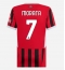 Maillot de football Réplique AC Milan Alvaro Morata #7 Domicile Femme 2024-25 Manche Courte