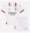 Maillot de football Réplique AC Milan Alvaro Morata #7 Extérieur Enfant 2024-25 Manche Courte (+ Pantalon court)