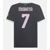 Maillot de football Réplique AC Milan Alvaro Morata #7 Troisième 2024-25 Manche Courte