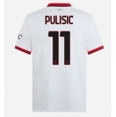 Maillot de football Réplique AC Milan Christian Pulisic #11 Extérieur 2024-25 Manche Courte