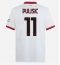 Maillot de football Réplique AC Milan Christian Pulisic #11 Extérieur 2024-25 Manche Courte