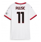 Maillot de football Réplique AC Milan Christian Pulisic #11 Extérieur Femme 2024-25 Manche Courte