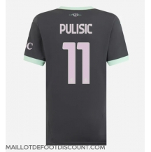 Maillot de football Réplique AC Milan Christian Pulisic #11 Troisième Femme 2024-25 Manche Courte