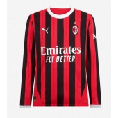 Maillot de football Réplique AC Milan Domicile 2024-25 Manche Longue