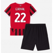 Maillot de football Réplique AC Milan Emerson Royal #22 Domicile Enfant 2024-25 Manche Courte (+ Pantalon court)