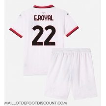 Maillot de football Réplique AC Milan Emerson Royal #22 Extérieur Enfant 2024-25 Manche Courte (+ Pantalon court)