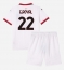 Maillot de football Réplique AC Milan Emerson Royal #22 Extérieur Enfant 2024-25 Manche Courte (+ Pantalon court)