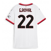 Maillot de football Réplique AC Milan Emerson Royal #22 Extérieur Femme 2024-25 Manche Courte