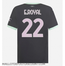 Maillot de football Réplique AC Milan Emerson Royal #22 Troisième 2024-25 Manche Courte