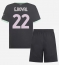 Maillot de football Réplique AC Milan Emerson Royal #22 Troisième Enfant 2024-25 Manche Courte (+ Pantalon court)