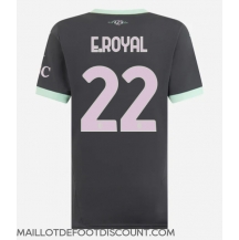 Maillot de football Réplique AC Milan Emerson Royal #22 Troisième Femme 2024-25 Manche Courte