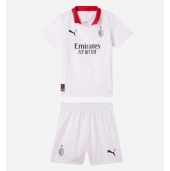 Maillot de football Réplique AC Milan Extérieur Enfant 2024-25 Manche Courte (+ Pantalon court)