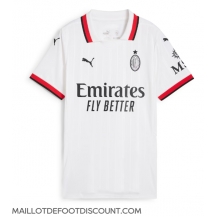 Maillot de football Réplique AC Milan Extérieur Femme 2024-25 Manche Courte