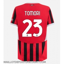 Maillot de football Réplique AC Milan Fikayo Tomori #23 Domicile 2024-25 Manche Courte