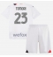 Maillot de football Réplique AC Milan Fikayo Tomori #23 Extérieur Enfant 2023-24 Manche Courte (+ Pantalon court)