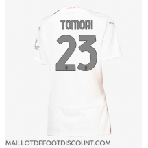 Maillot de football Réplique AC Milan Fikayo Tomori #23 Extérieur Femme 2023-24 Manche Courte