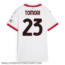 Maillot de football Réplique AC Milan Fikayo Tomori #23 Extérieur Femme 2024-25 Manche Courte