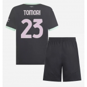 Maillot de football Réplique AC Milan Fikayo Tomori #23 Troisième Enfant 2024-25 Manche Courte (+ Pantalon court)