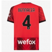 Maillot de football Réplique AC Milan Ismael Bennacer #4 Domicile 2023-24 Manche Courte