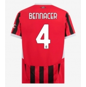 Maillot de football Réplique AC Milan Ismael Bennacer #4 Domicile 2024-25 Manche Courte