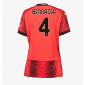 Maillot de football Réplique AC Milan Ismael Bennacer #4 Domicile Femme 2023-24 Manche Courte