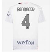 Maillot de football Réplique AC Milan Ismael Bennacer #4 Extérieur 2023-24 Manche Courte