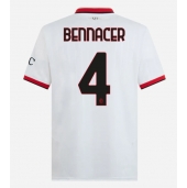 Maillot de football Réplique AC Milan Ismael Bennacer #4 Extérieur 2024-25 Manche Courte