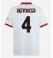 Maillot de football Réplique AC Milan Ismael Bennacer #4 Extérieur 2024-25 Manche Courte