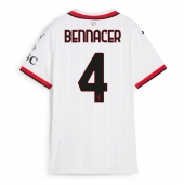 Maillot de football Réplique AC Milan Ismael Bennacer #4 Extérieur Femme 2024-25 Manche Courte