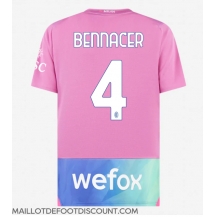 Maillot de football Réplique AC Milan Ismael Bennacer #4 Troisième 2023-24 Manche Courte