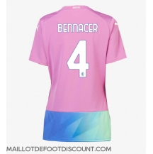 Maillot de football Réplique AC Milan Ismael Bennacer #4 Troisième Femme 2023-24 Manche Courte