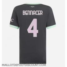 Maillot de football Réplique AC Milan Ismael Bennacer #4 Troisième Femme 2024-25 Manche Courte