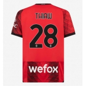 Maillot de football Réplique AC Milan Malick Thiaw #28 Domicile 2023-24 Manche Courte