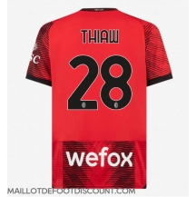 Maillot de football Réplique AC Milan Malick Thiaw #28 Domicile 2023-24 Manche Courte