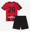 Maillot de football Réplique AC Milan Malick Thiaw #28 Domicile Enfant 2023-24 Manche Courte (+ Pantalon court)