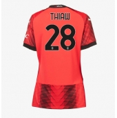 Maillot de football Réplique AC Milan Malick Thiaw #28 Domicile Femme 2023-24 Manche Courte