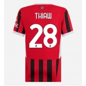 Maillot de football Réplique AC Milan Malick Thiaw #28 Domicile Femme 2024-25 Manche Courte