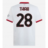 Maillot de football Réplique AC Milan Malick Thiaw #28 Extérieur 2024-25 Manche Courte