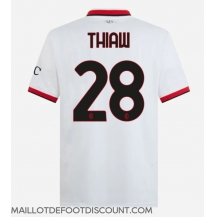 Maillot de football Réplique AC Milan Malick Thiaw #28 Extérieur 2024-25 Manche Courte