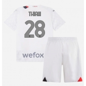 Maillot de football Réplique AC Milan Malick Thiaw #28 Extérieur Enfant 2023-24 Manche Courte (+ Pantalon court)