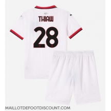 Maillot de football Réplique AC Milan Malick Thiaw #28 Extérieur Enfant 2024-25 Manche Courte (+ Pantalon court)