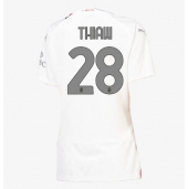 Maillot de football Réplique AC Milan Malick Thiaw #28 Extérieur Femme 2023-24 Manche Courte