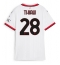 Maillot de football Réplique AC Milan Malick Thiaw #28 Extérieur Femme 2024-25 Manche Courte