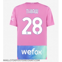 Maillot de football Réplique AC Milan Malick Thiaw #28 Troisième 2023-24 Manche Courte