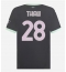 Maillot de football Réplique AC Milan Malick Thiaw #28 Troisième 2024-25 Manche Courte