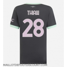 Maillot de football Réplique AC Milan Malick Thiaw #28 Troisième Femme 2024-25 Manche Courte