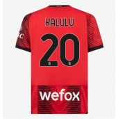 Maillot de football Réplique AC Milan Pierre Kalulu #20 Domicile 2023-24 Manche Courte