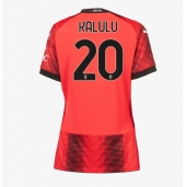 Maillot de football Réplique AC Milan Pierre Kalulu #20 Domicile Femme 2023-24 Manche Courte